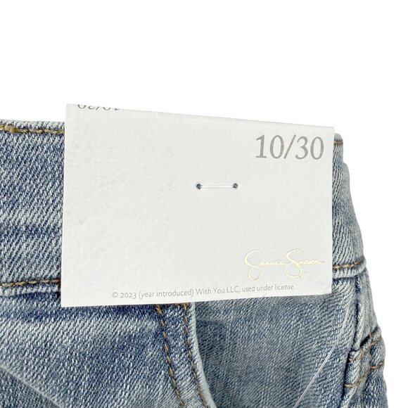 Jessica Simpson Jenna Horizon Utility Wide Leg Cargo Jeans NWT Womens Size 10/30 - Picture 7 of 15